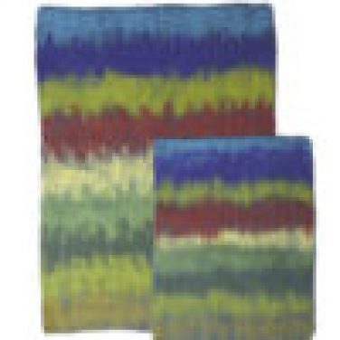 Ombre Wool Mats