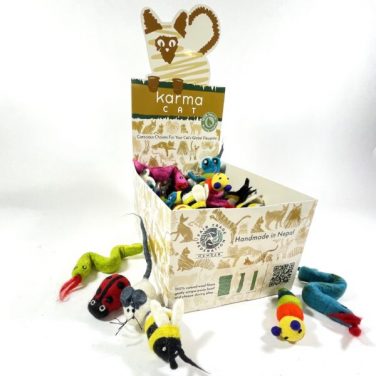 Counter Display, 60 Assorted Cat Toys