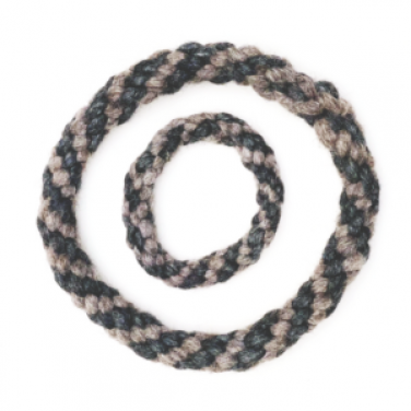 Knotted Rope Toy, Natural & Grey