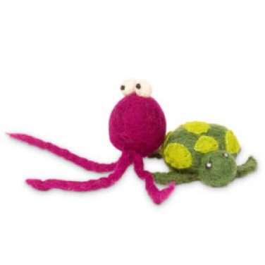 Cat Toys, Turtle & Jellyfish